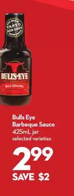 Longo's Bulls Eye Barbeque Sauce offer