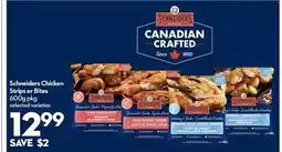 Longo's Schneiders Chicken Strips or Bites offer