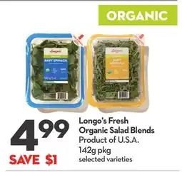 Longo's Longo's Fresh Organic Salad Blends offer