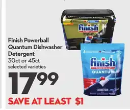 Longo's Finish Powerball Quantum Dishwasher Detergent offer