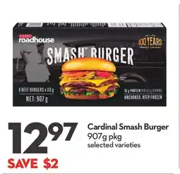 Longo's Cardinal Smash Burger offer