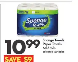 Longo's Sponge Towels Paper Towels offer