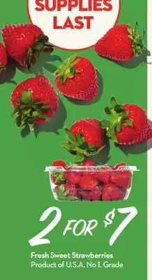 Longo's Fresh Sweet Strawberries offer