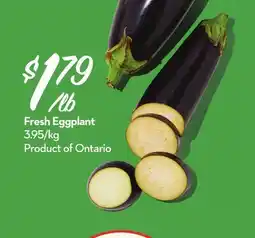 Longo's Fresh Eggplant offer