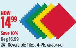 Canadian Tire For Living 24˝ Reversible Tiles, 4-Pk offer