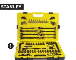 Canadian Tire Stanley 126-Pc Pro Black Chrome Socket Set offer