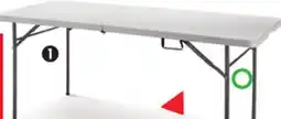Canadian Tire Maximum 6´Folding Table with Carry Handle offer