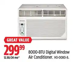 Canadian Tire 8000-BTU Digital Window Air Conditioner offer