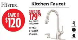 Canadian Tire Pfister Arvada 1-Handle offer