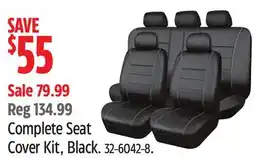 Canadian Tire AutoTrends Complete Seat Cover Kit offer