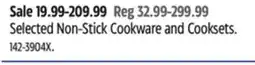 Canadian Tire The Rock Heritage Selected Non-Stick Cookware and Cooksets offer