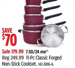 Canadian Tire 11-Pc Classic Forged Non-Stick Cookset offer
