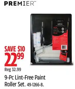 Canadian Tire 9-Pc Lint-Free Paint Roller Set offer
