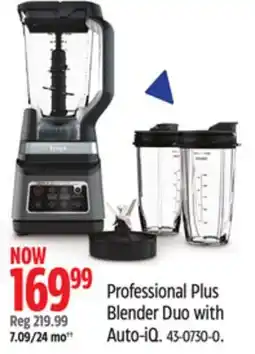 Canadian Tire Professional Plus Blender Duo with Auto-iQ offer