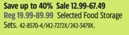 Canadian Tire Anchor Selected Food Storage Sets offer
