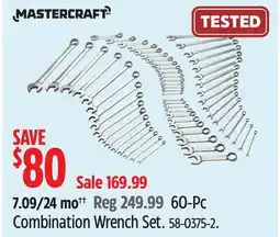 Canadian Tire Combination Wrench Set offer