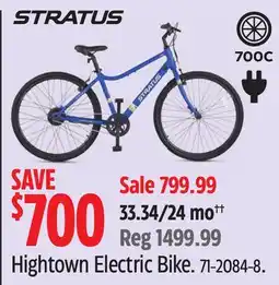 Canadian Tire Stratus Hightown Electric Bike offer