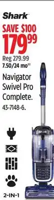 Canadian Tire Shark Navigator Swivel Pro Complete offer