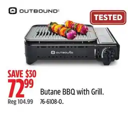 Canadian Tire Butane BBQ with Grill offer