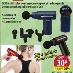 Sushi Shop Compact Rechargeable Massage Gun offer