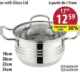 Sushi Shop Saucepan with Glass Lid offer