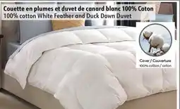Sushi Shop Twin 100% cotton White Feather and Duck Down Duvet offer