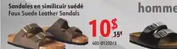 Sushi Shop Faux Suede Leather Sandals offer