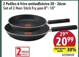 Sushi Shop Set of 2 Non-Stick Fry pan 8- 10 offer