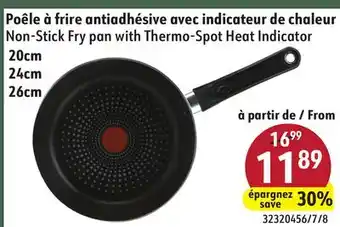 Sushi Shop Non-Stick Fry pan with Thermo-Spot Heat Indicator offer