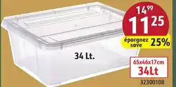 Sushi Shop Storage Bin with Lid and Latching Buckles offer
