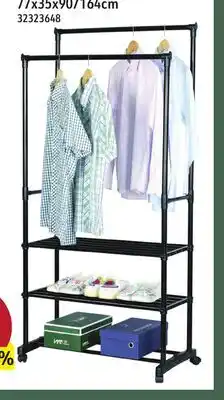 Sushi Shop Double Row Clothes Rack offer