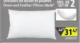 Sushi Shop Down and Feather Pillows 20x28 offer