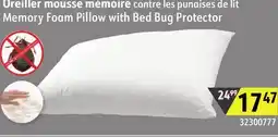 Sushi Shop Memory Foam Pillow with Bed Bug Protector offer
