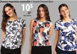 Sushi Shop Stretch Printed Shirt offer