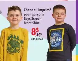 Sushi Shop Boys Screen Front Shirt offer