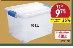 Sushi Shop Storage Bin with Lid and Latching Buckles offer
