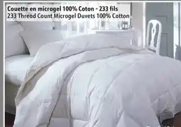 Sushi Shop 233 Thread Count Microgel Duvets 100% Cotton offer