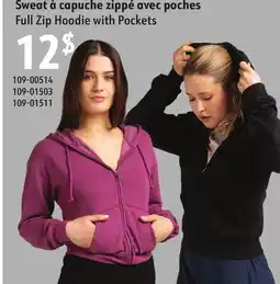 Sushi Shop Full Zip Hoodie with Pockets offer
