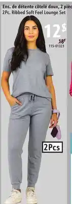 Sushi Shop 2Pc. Ribbed Soft Feel Lounge Set offer