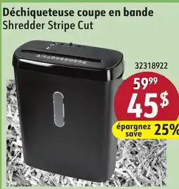 Sushi Shop Shredder Stripe Cut offer