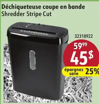 Sushi Shop Shredder Stripe Cut offer