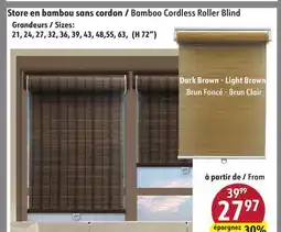 Sushi Shop Bamboo Cordless Roller offer