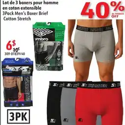 Sushi Shop 3Pack Men's Boxer Brief Cotton Stretch offer