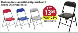 Sushi Shop Folding Chair Padded Seat offer