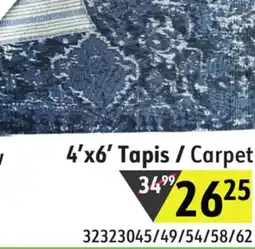 Sushi Shop 4'x6' Carpet offer