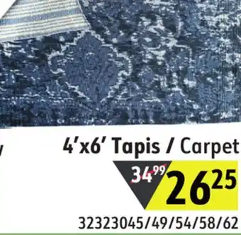 Sushi Shop 4'x6' Carpet offer