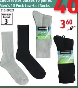 Sushi Shop Men's 10 Pack Low-Cut Socks offer
