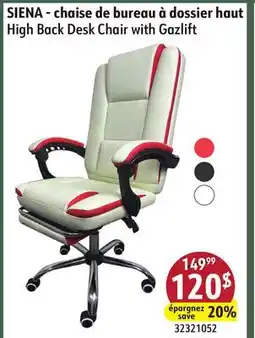 Sushi Shop High Back Desk Chair with Gazlift offer