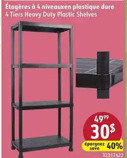 Sushi Shop 4 Tiers Heavy Duty Plastic Shelves offer