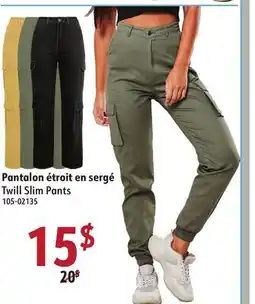 Sushi Shop Twill Slim Pants offer